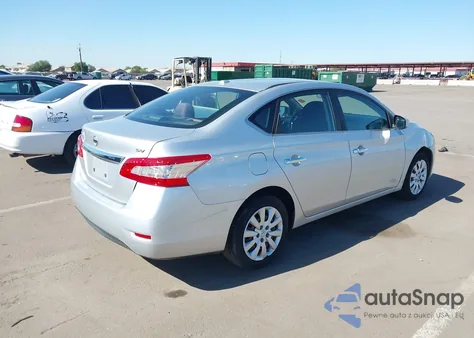2015 Nissan Sentra Fe+ S/S/Sl/Sr/Sv from USA, damaged, VIN 3N1AB7AP5FY253318